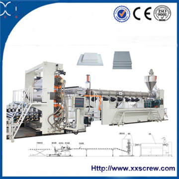 PE/PVC Micro Foam Board Machinery Extrusion